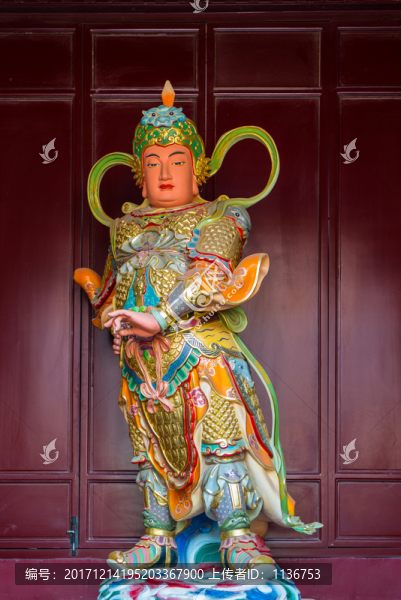 古代將軍塑像