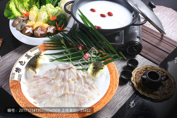 河豚魚(yú)片,滋補(bǔ)魚(yú),江鮮火鍋