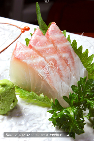 鯛魚刺身