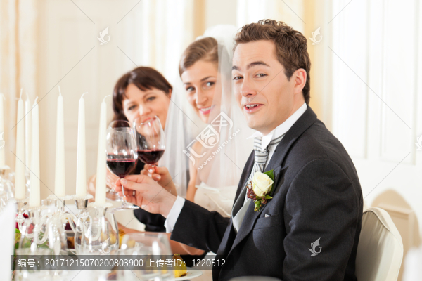 婚禮上的婚禮派對