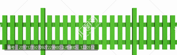 3d木籬笆,-,綠色豁免01