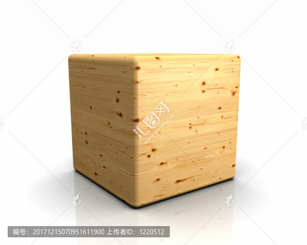 3d木制多維數(shù)據(jù)集圓,-,云杉結(jié)球洞