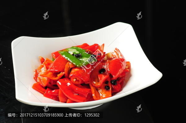 豆豉燒紅椒