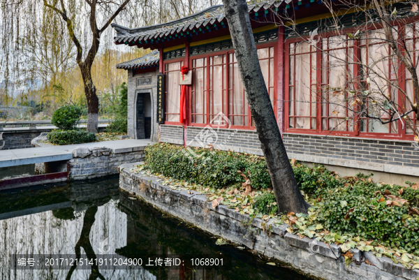 大明湖畔中式建筑