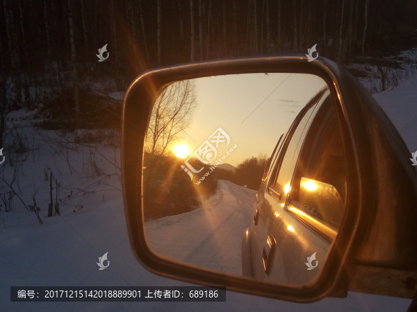 夕陽西下