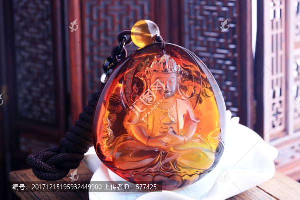 金血珀觀(guān)音
