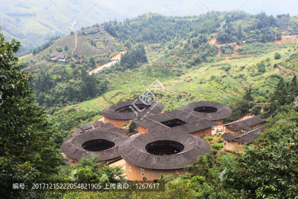 福建田螺坑四菜一湯土樓