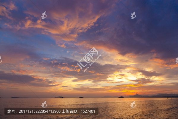 三亞灣夕陽