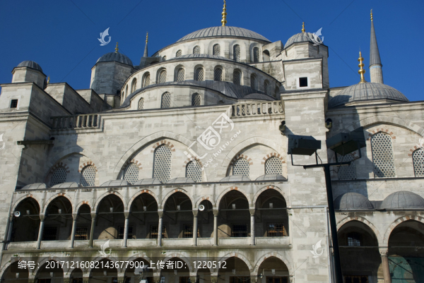 藍色清真寺sultanahmet,camii伊斯坦布爾