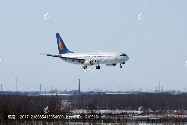 大雪,飛機(jī)降落,中國(guó)新華航空