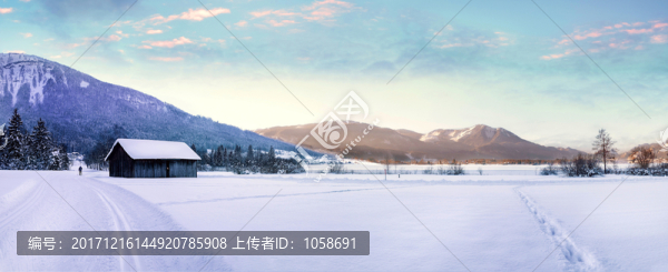 雪景雪山
