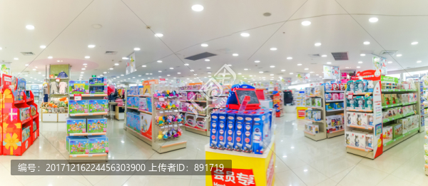 兒童用品專賣店,店面裝飾布置