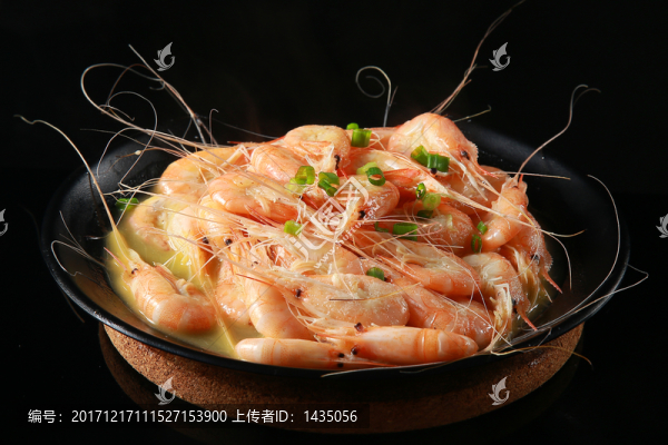野生紅白蝦