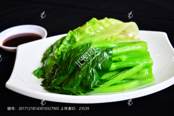 白灼鴛鴦菜
