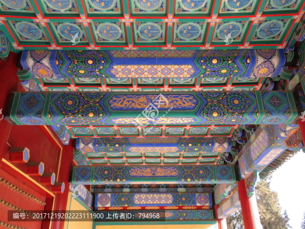 古建彩繪,古建屋頂
