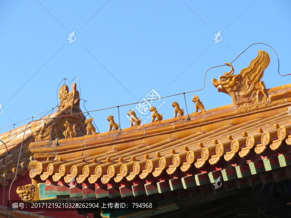 鴟吻,脊獸