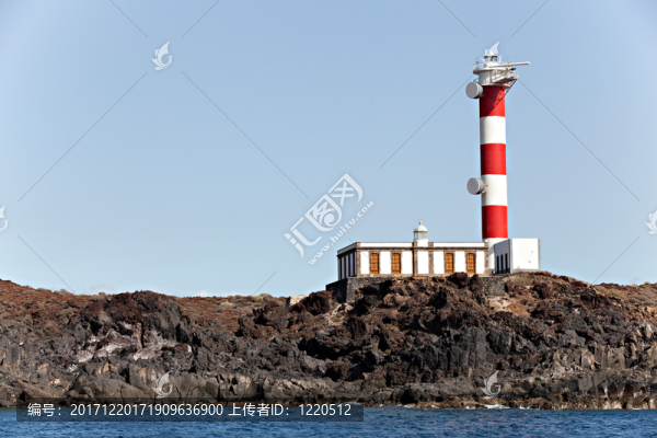燈塔punta,de,abona，特內(nèi)里費(fèi)島，加那利群島，西班牙