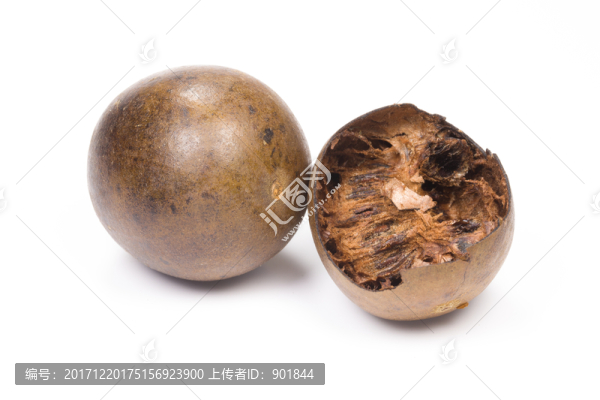 羅漢果白底圖片