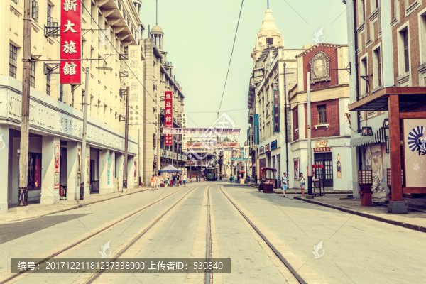 老上海街景
