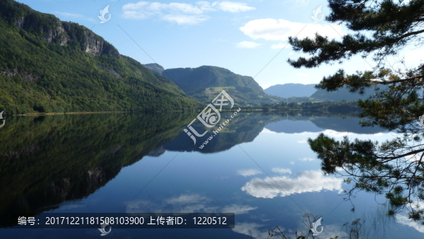 挪威的湖
