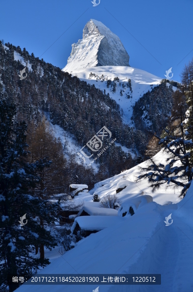 采爾馬特冬季景觀