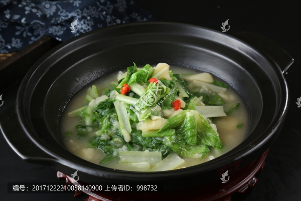 洋芋熬小白菜
