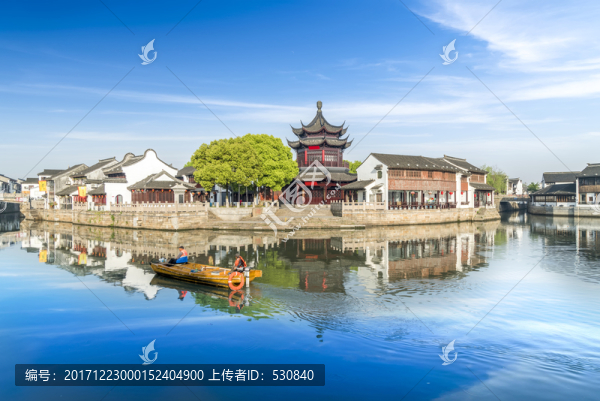 古鎮(zhèn)蘇州山塘街