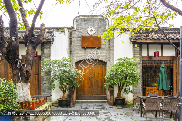 成都寬窄巷子老建筑