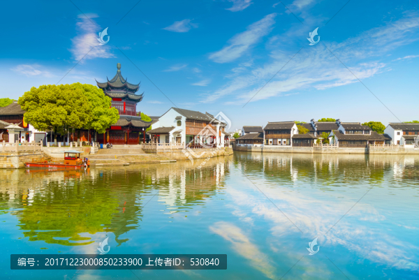 古鎮(zhèn)蘇州山塘街
