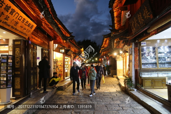 麗江古城夜景