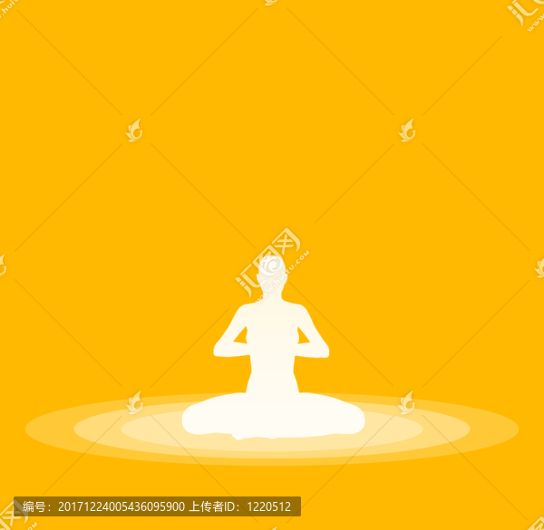 瑜伽姿勢符號,-,黃色30