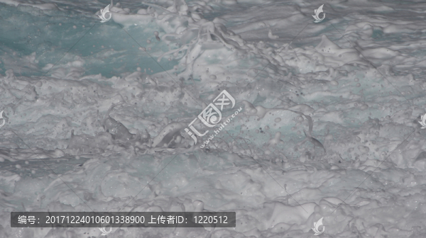 海水泡沫