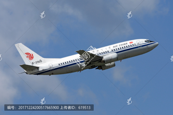 民航飛機,起飛,中國國際航空