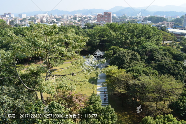 黃江人民公園高塔俯拍