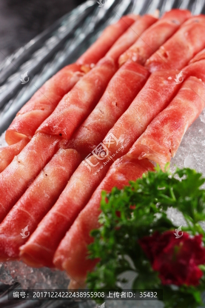 內(nèi)蒙黑山羊肉卷,羊肩