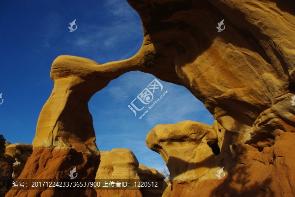 哥特式拱門，魔鬼花園，猶他州