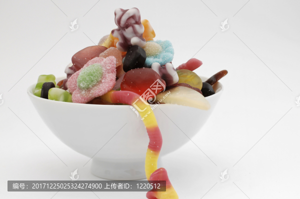 五顏六色的甜點