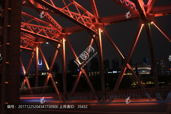 外白渡夜景