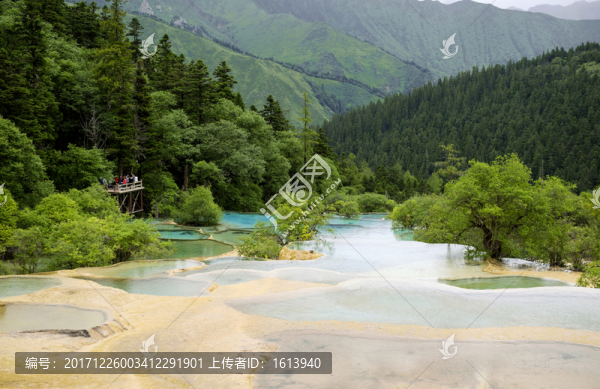 四川黃龍風景