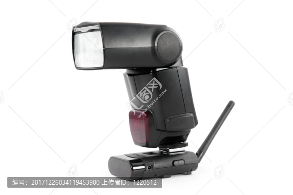 與接收器的閃光槍