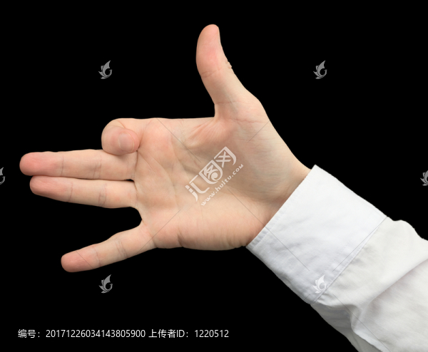手
