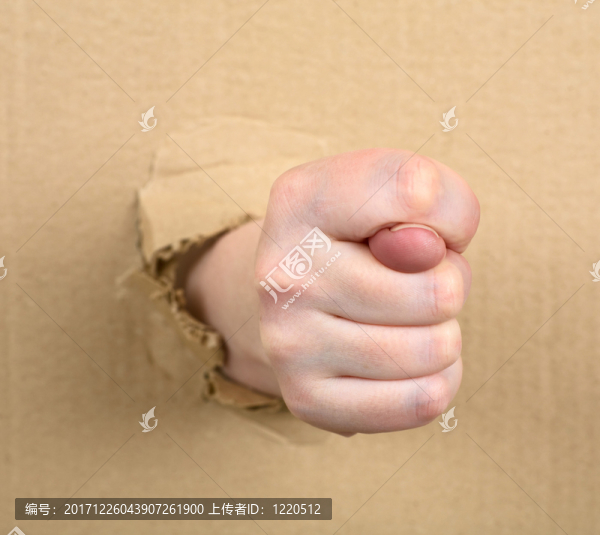 手