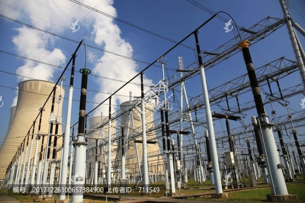 發(fā)電廠,升壓站,冷水塔