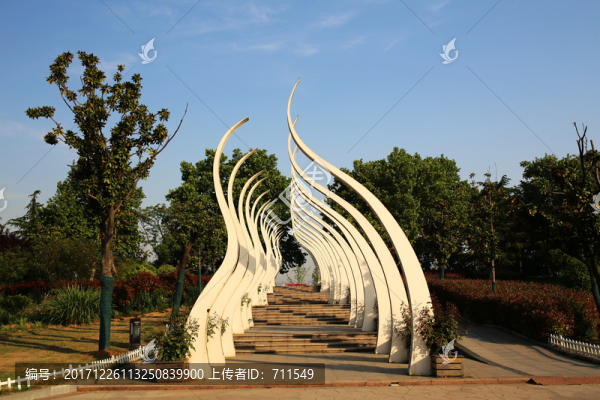 云龍湖公園景觀雕塑