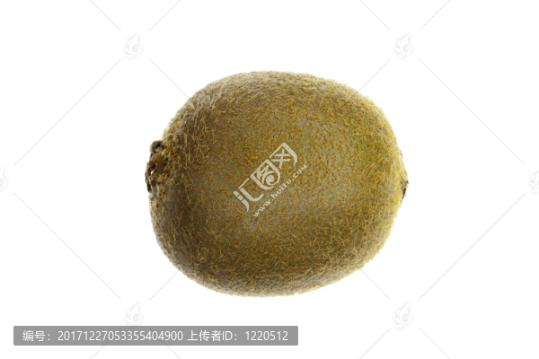 在白色背景隔絕的獼猴桃