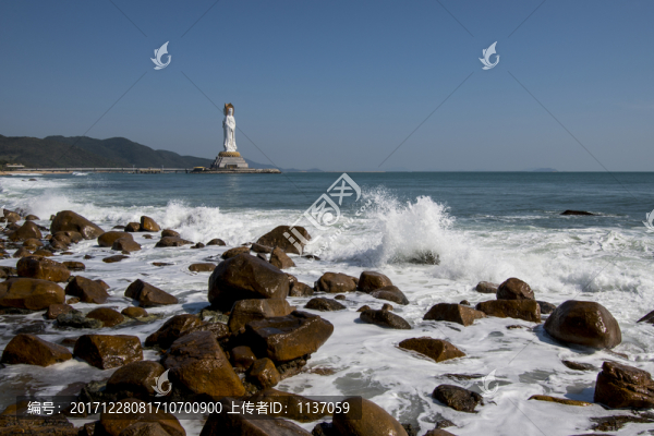 三亞南山,海上觀音
