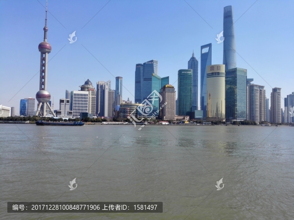 上海,外灘全景攝影