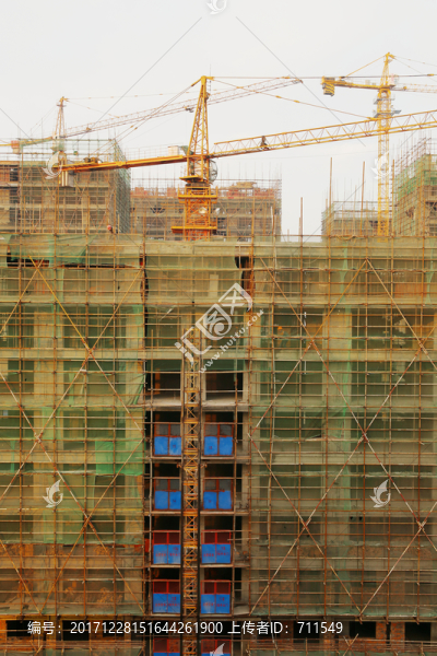 樓房建設施工