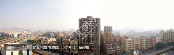 松崗潭頭十二層樓頂遠眺全景