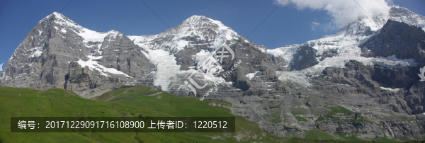 瑞士dreigesirn，,-,艾格峰，nch-jungfrau